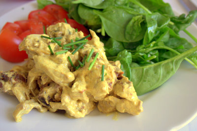 Coronation chicken yogurt sauce Coronation chicken yogurt sauce