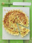 Smoked Mackerel, Saffron and Davidstow "Crackler" Quiche
