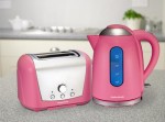 Morphy Richards Pink Kettle and Toaster