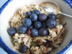 Bircher Muesli with blueberries