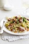 Spaghetti with Red Mullet Spaghetti with Red Mullet Ragout - Photo from Garofalo