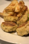 Thai curry turkey rissoles