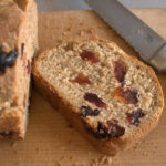 Heritage wheat loaf with crimson raisins