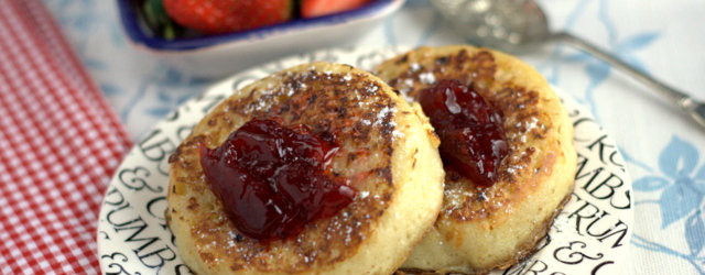 Recipe: French Toast Crumpets