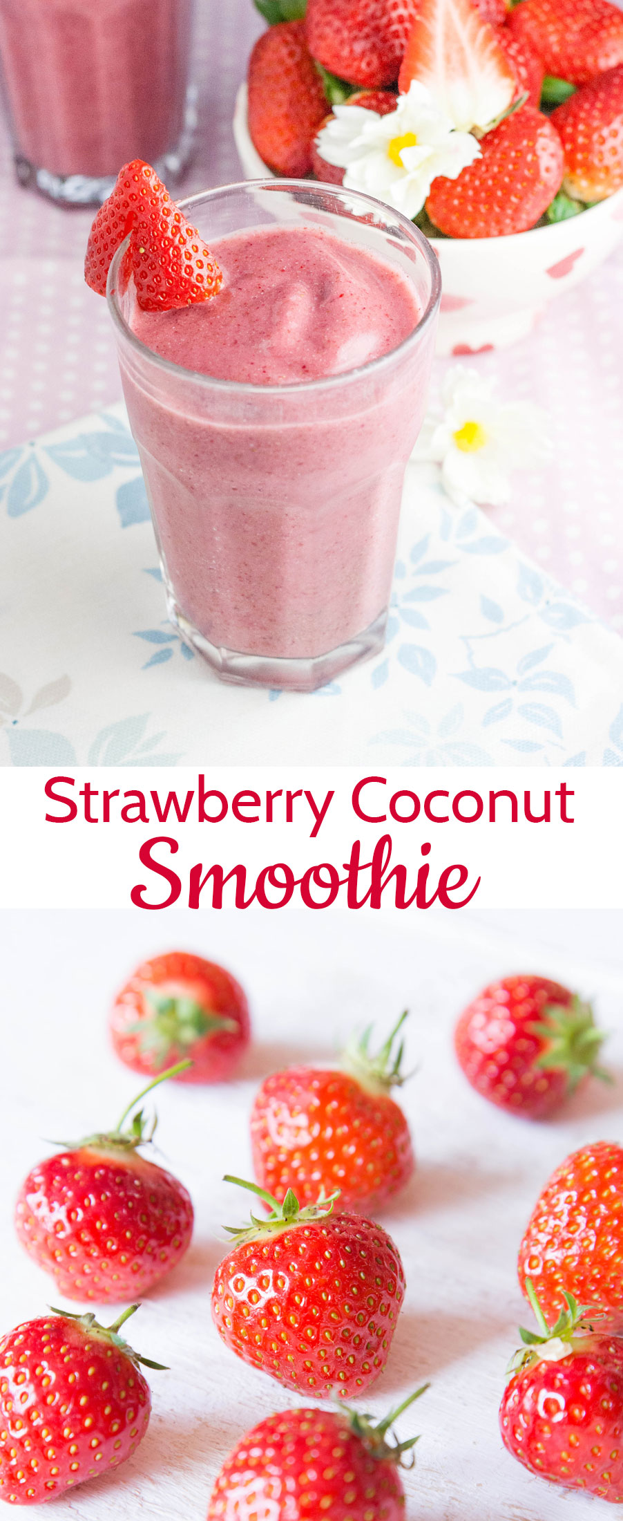 Recipe Strawberry Coconut Smoothie