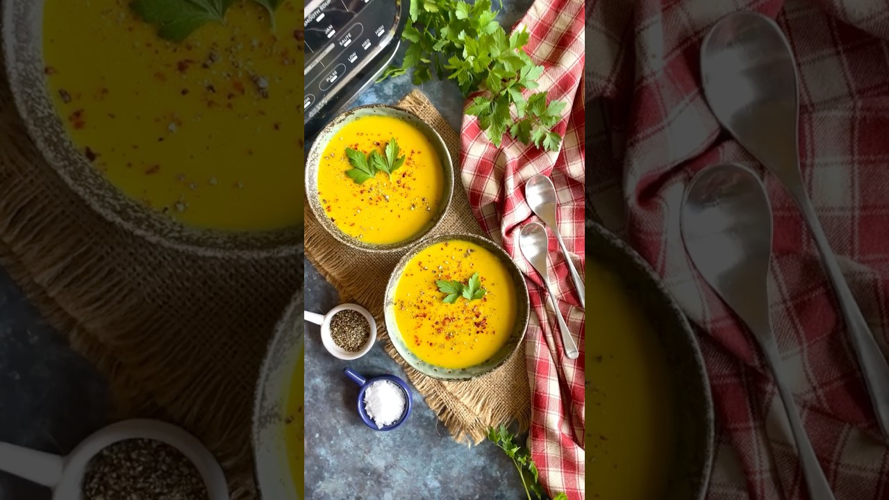 Soup Maker Lentil Soup #recipe #soup #soupmaker