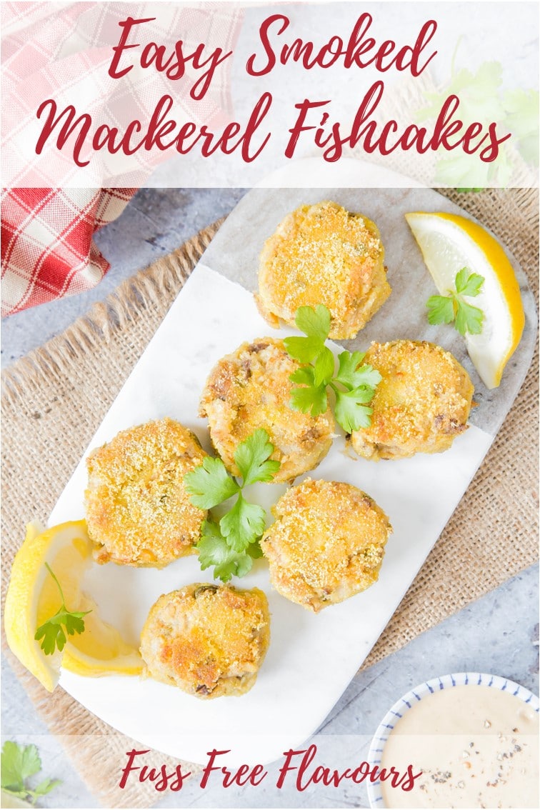 Easy smoked mackerel fishcakes with chickpeas {Gluten Free} Helen's