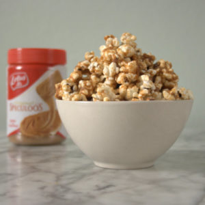 Bowl of Speculoos Popcorn