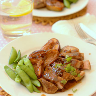 Weight Watchers Wine Glazed Duck Breasts with Figs