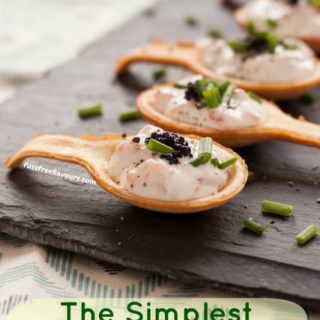 Simple and delicous Smoked Salmon Canapes