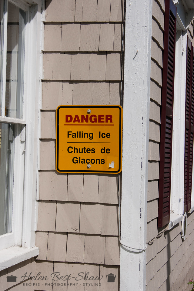 Falling Ice, Fredericton, New Brunswick, Canada