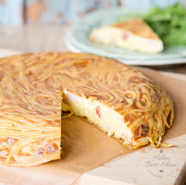 This easy recipe for frittata uses up leftover pasta, is endlessly adaptable and perfect for picnics 