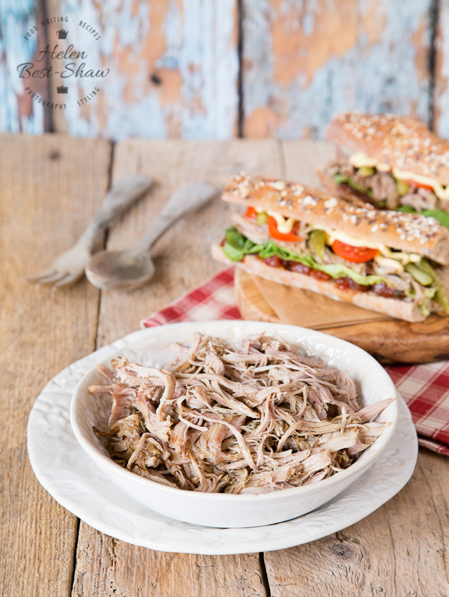 Slowly cooked tender pulled lamb is so easy to make, and ideal for feeding a crowd at your next party or BBQ.