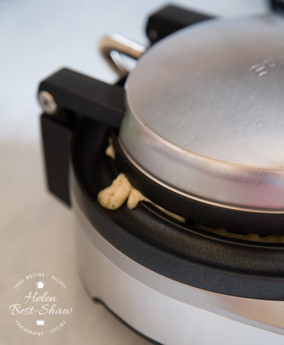 Review Sage by Heston Blumenthal No Mess Waffle Maker Helen's Fuss Free Flavours