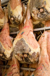 Proscuitto di San Daniele PDO - maturing hams