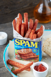 Savoury, crispy and enticingly more-ish Spam fries will really surprise you.