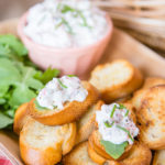 Enjoy this tasty, quick and easy lobster dip on crunchy crostini
