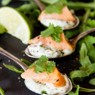 You will love this easy salmon ceviche recipe, pair it with a herbed mayonnaise to make impressive and delicious canapés.