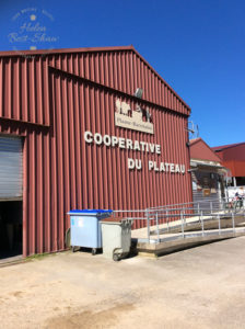 The co-operative dairy where Comte is made