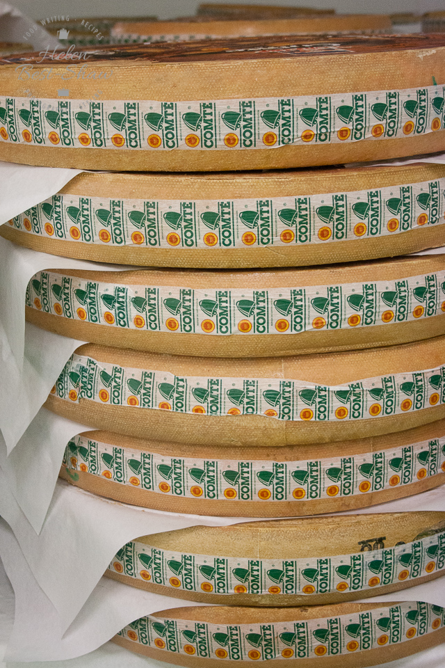 Wheels of delicious Comte; possibly the best French cheese?