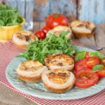 These mini quiche Lorraines are meat free and made with Quorn™ bacon. They are deliciously perfect for picnics and packed lunches and the whole family will enjoy them.