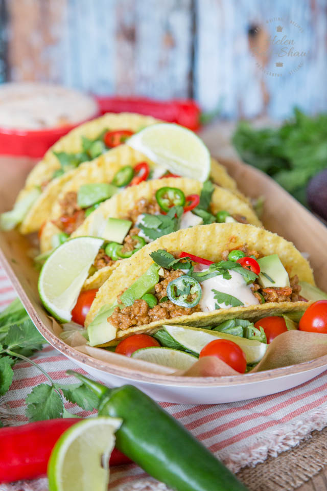 Enjoy the versatility of Indian inspired lamb keema with these fusion Indian Mexican crispy tacos.