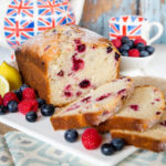 The addition of yogurt makes this berry loaf cake so moist and soft.