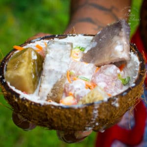 If you love sushi this simple-to-make Tahitian poisson cru, or ceviche, will become a firm favourite. Quick, easy and adaptable, as well as being packed with vegetables.