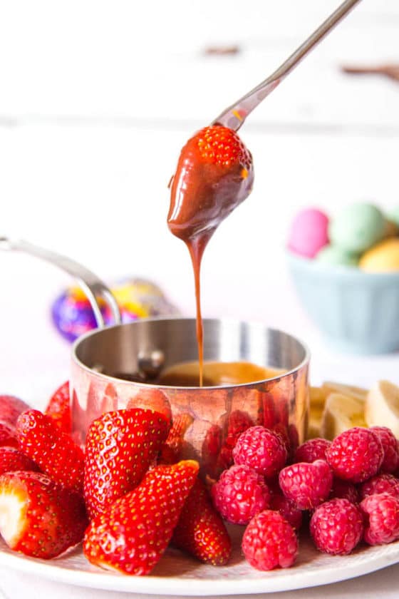 Cadbury Creme Egg Fondue Recipe Fuss Free Flavours