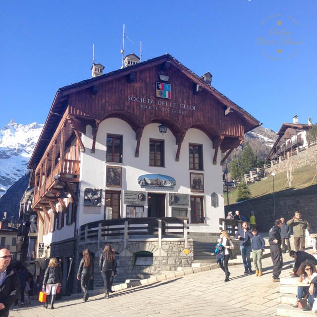 Courmayeur is a charming, attractive historic mountain town. 
