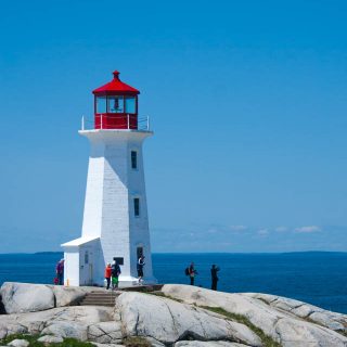 Peggy's Cove in the East of Nova Scotia is one of the most photographed places in Atlantic Canada