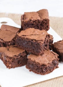 Rich, chocolatey and delicious mayonnaise chocolate brownies