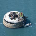 Spitbank Fort in the Solent