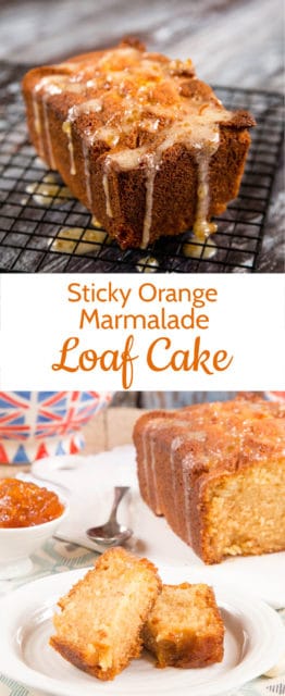 A quick and easy loaf cake that's packed with traditional Seville orange marmalade for a perfectly British tea time treat at any time.