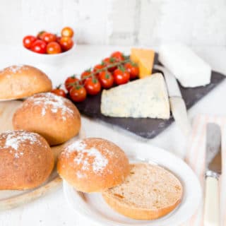 Delicious savoury chutney rolls, perfect for picnics, with cheese or a barbecued burger.