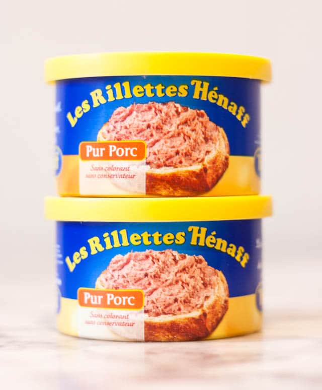 French supermarket haul - pork rillettes