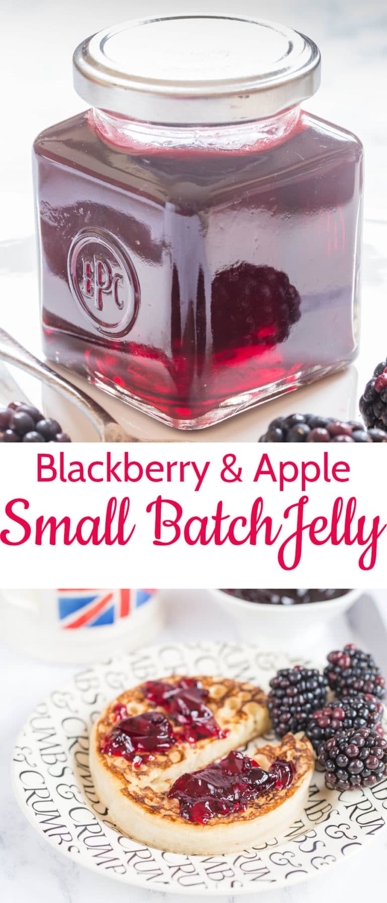 Small Batch Blackberry and Apple Jelly Recipe; Fuss Free and delicious