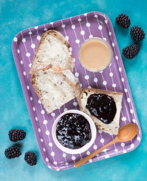 Small Batch Blackberry Jam Recipe {Vegan} | Fuss Free Flavours