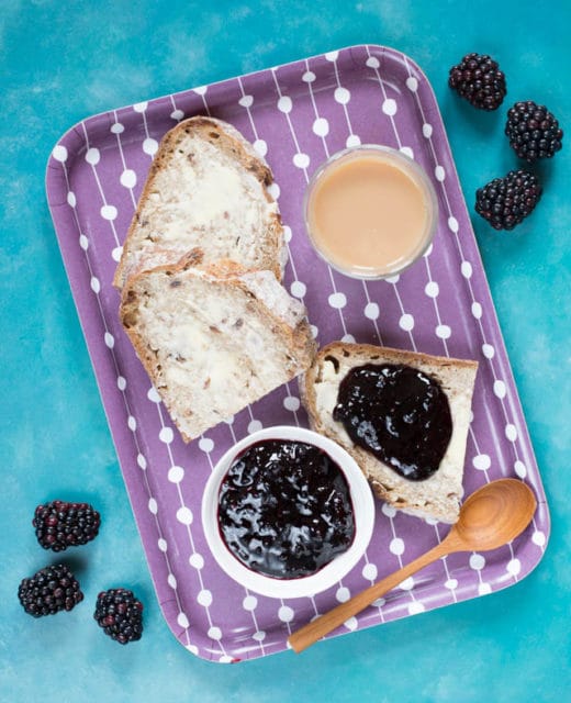 Small Batch Blackberry Jam Recipe {Vegan} | Fuss Free Flavours