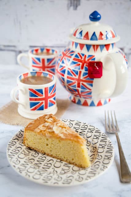 A perfect cup of tea and delicious slice of cake. The ideal afternoon treat.
