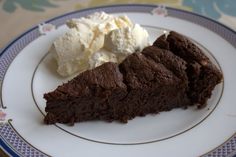 Rich and delicious chocolate valentino cake