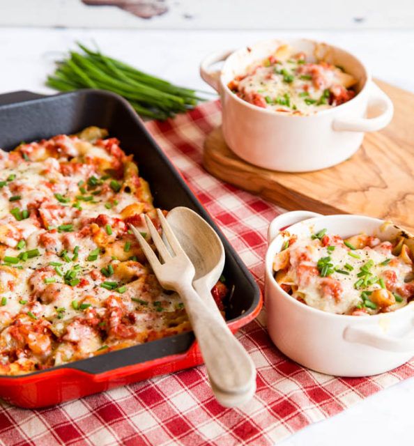 Easy Corned Beef Pasta Bake Recipe Fuss Free Flavours