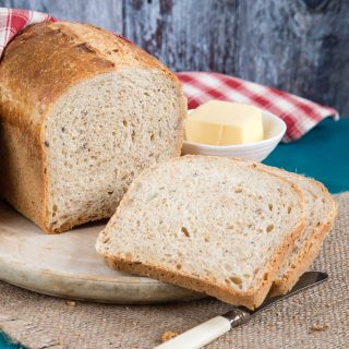 A delicious and wholesome yeasted loaf of bread made with kefir