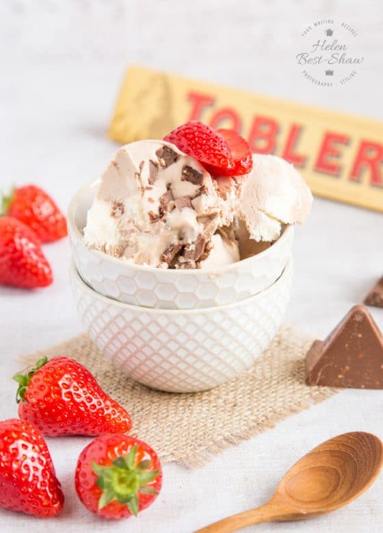 Three Ingredient Toblerone Ice Cream (no churn) Helen's Fuss Free