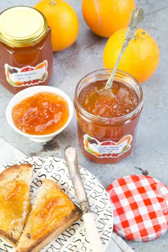 Instant Pot Seville Orange Marmalade (Electric Pressure Cooker) - Helen ...