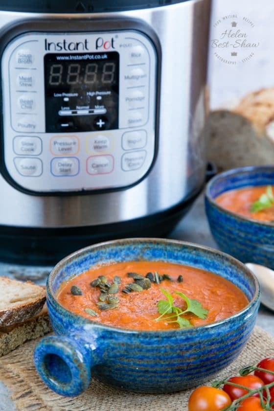 Easy Pressure Cooker Tomato Soup Helen's Fuss Free Flavours