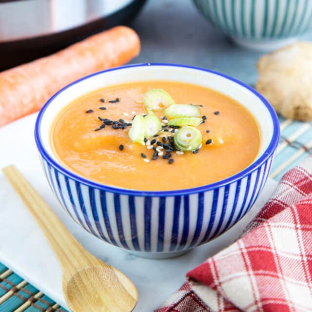 Pressure Cooker Pumpkin Soup with Apple Helen's Fuss Free Flavours