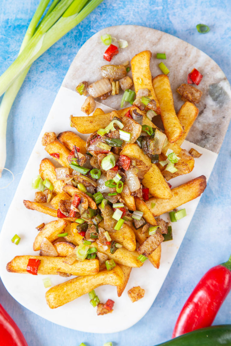 Chinese Salt and Pepper Chips Recipe Helen's Fuss Free Flavours
