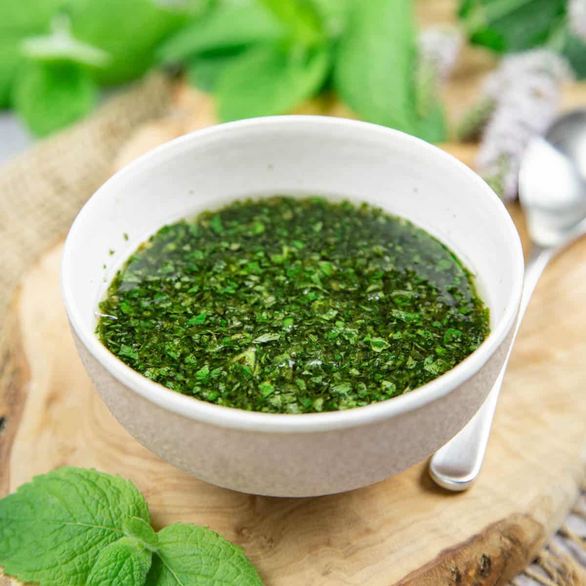 Easy Homemade Mint Sauce Recipe - Fuss Free Flavours
