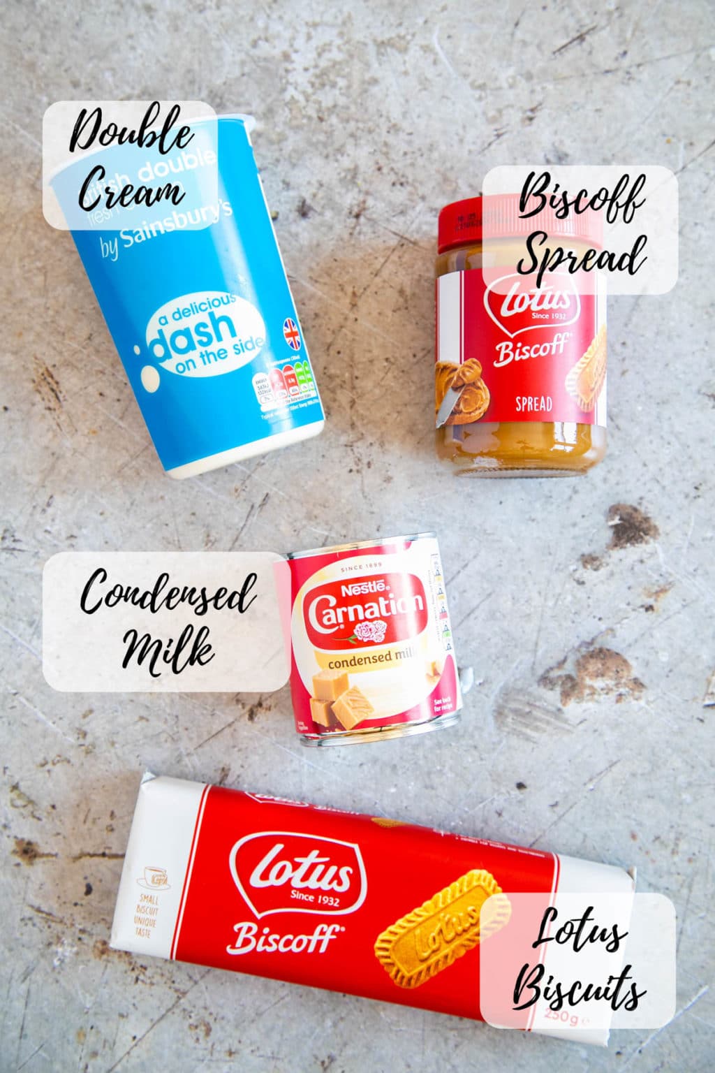 Easy No Churn Biscoff Ice Cream (Four Ingredients) Helen's Fuss Free